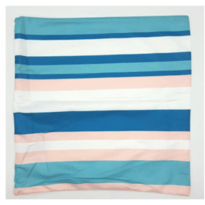 Capa de Almofada Suede Listras – Decorativa para Sofá, Quarto e Sala