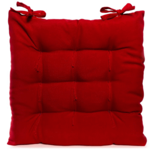 Assento para Cadeira 40x40cm Oxford Vermelho – Conforto e Estilo em Poliéster 100%