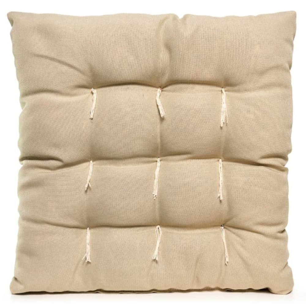 Assento Para Cadeira 40x40 cm em Tecido Oxford 100% Poliéster – Conforto e Durabilidade – Cor Chino