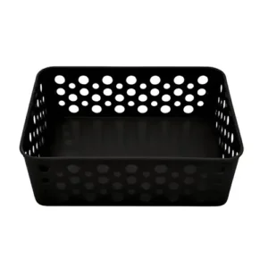 Cesto Organizador Furadinho CorTamanho:Preto P (US9513)