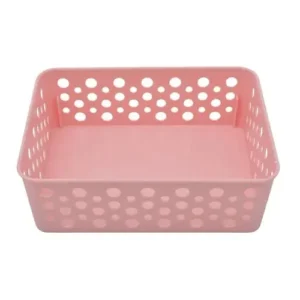 Cesto Organizador Furadinho CorTamanho:Rosa P (US9514)