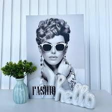 Kit livro caixa decorativo caixa Porta objeto Modelo: Fashion design cinza e preto