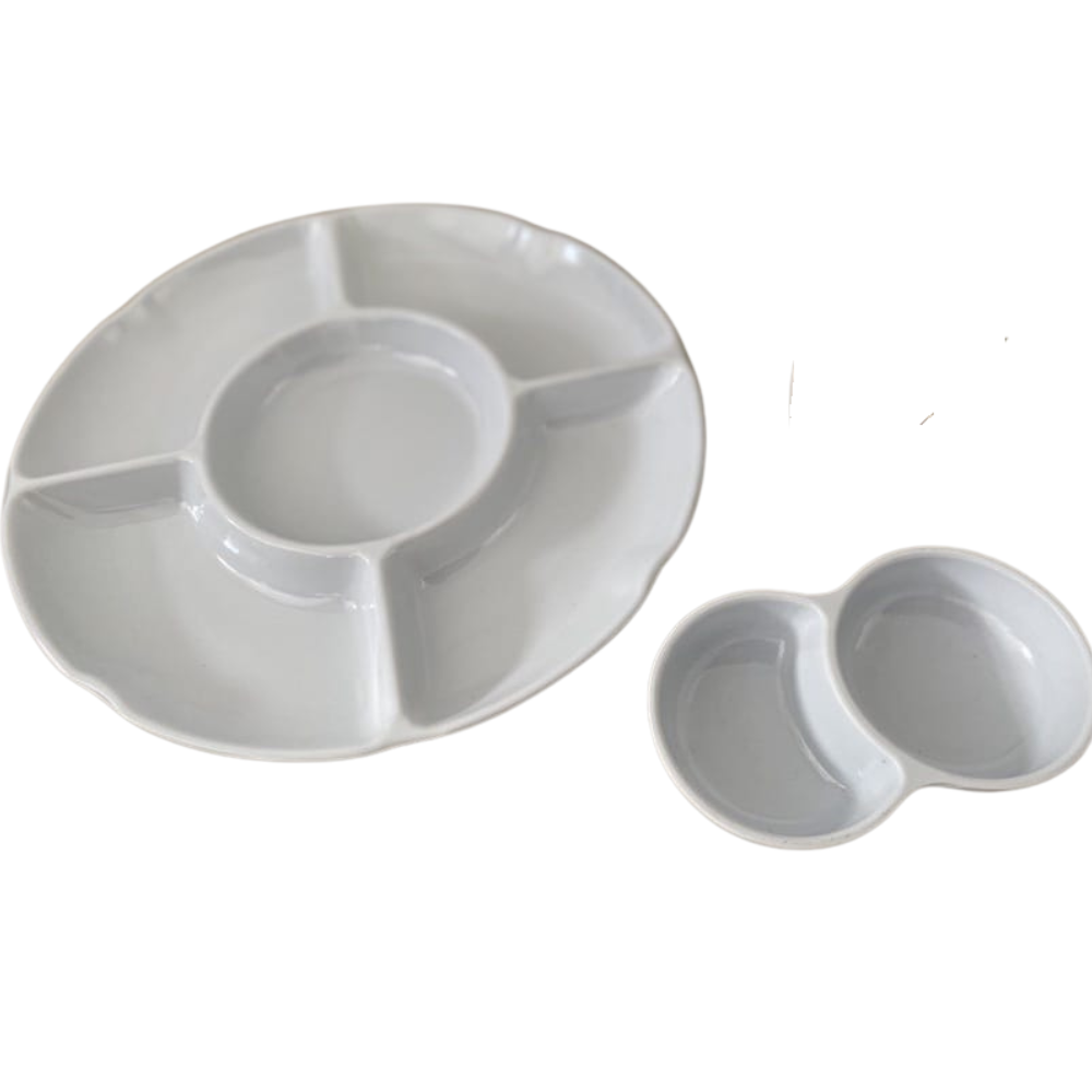 Petisqueira de Melamina Durável e Elegante – Ideal para Servir Aperitivos - Imagem 4