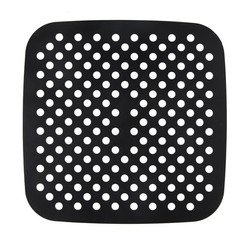 Tapete Protetor de Silicone Antiaderente para Airfryer – Reutilizável e Fácil de Limpar, Preto (DH15800) - Imagem 2