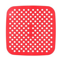 Tapete Protetor de Silicone Antiaderente para Airfryer – Reutilizável e Fácil de Limpar, Preto (DH15800) - Imagem 3