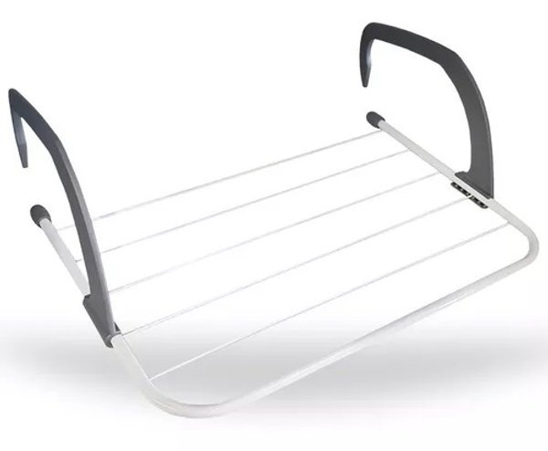 Varal Portátil Dobrável de Porta e Janela – Compacto e Resistente para Apartamento