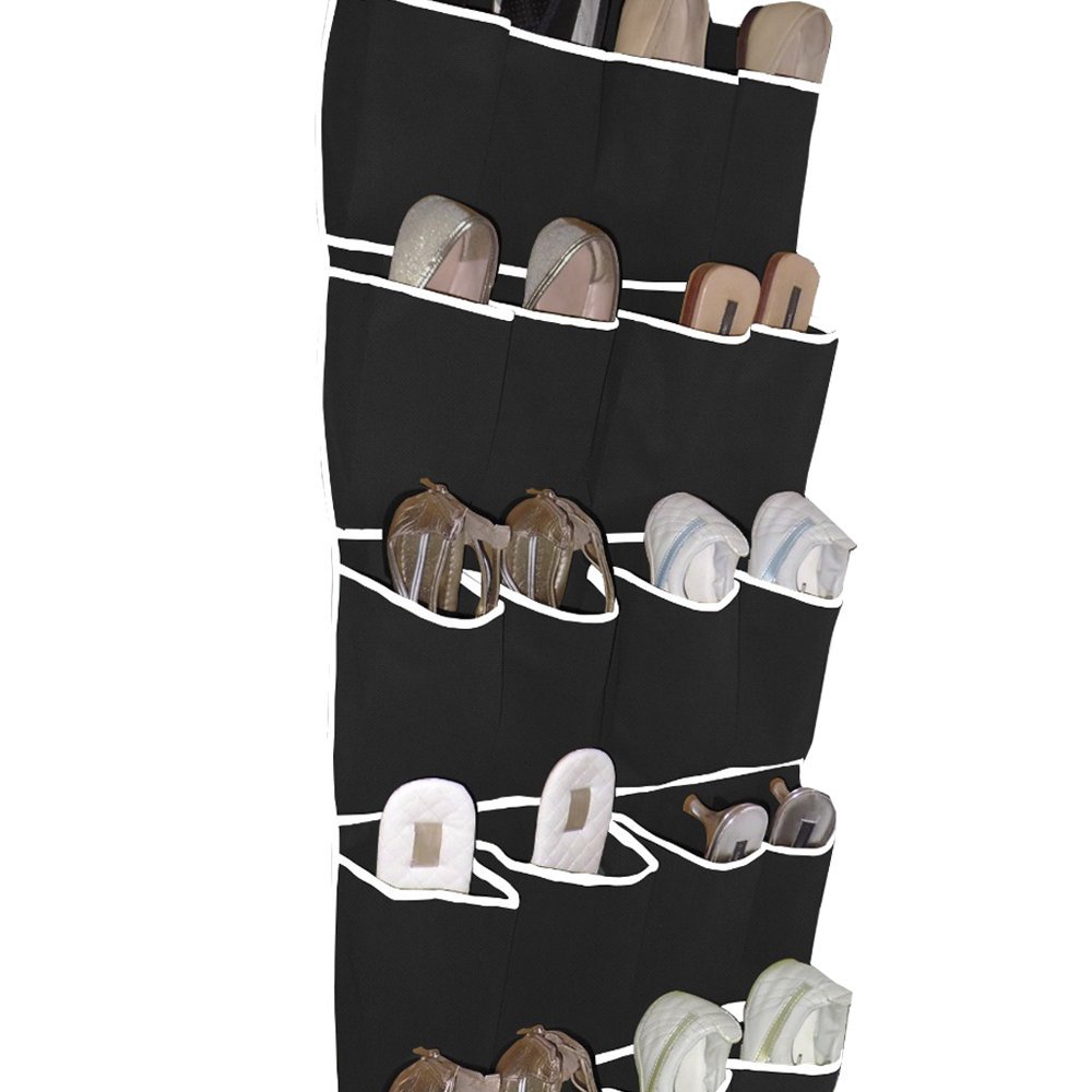 Sapateira de Porta Azul 10 Pares – Organizador de Sapatos em TNT Resistente - Imagem 7