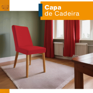 Capa para Cadeira Ajustável CPC100 – Proteção e Estilo para sua Sala de Jantar